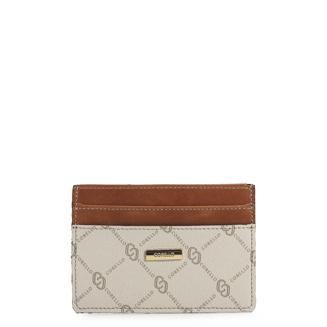 Porta Cartão Alt Monograma Off White
