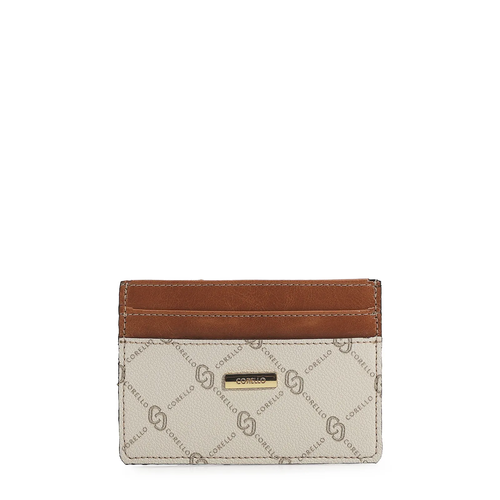 Porta Cartão Alt Monograma Off White