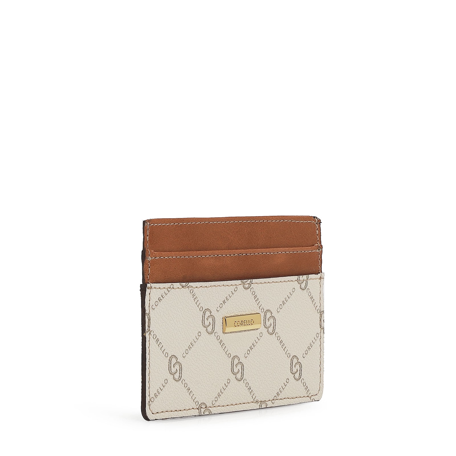 Porta Cartão Alt Monograma Off White