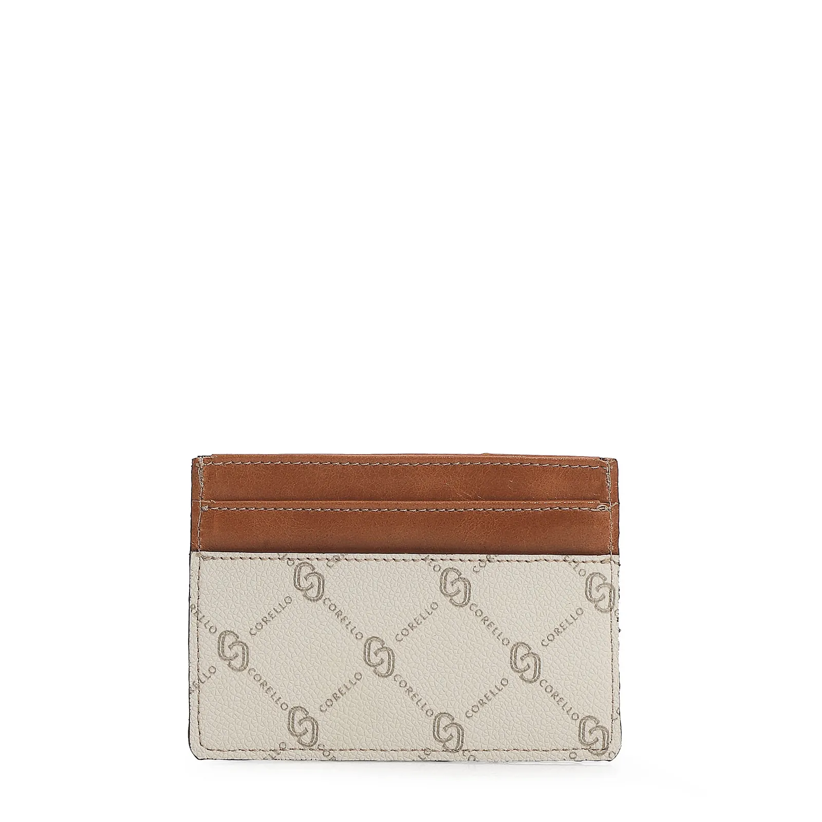 Porta Cartão Alt Monograma Off White