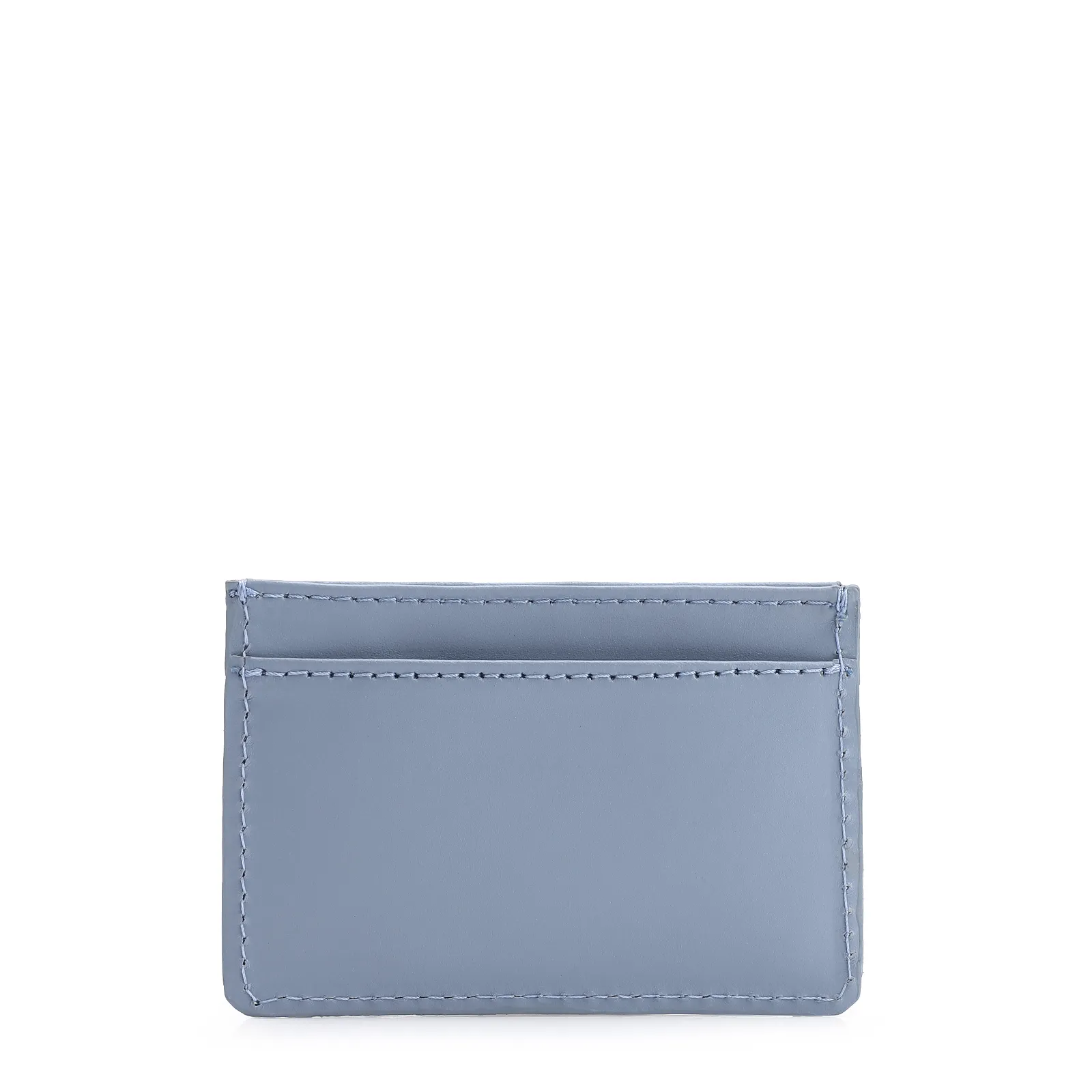 Porta Cartão Couro Azul