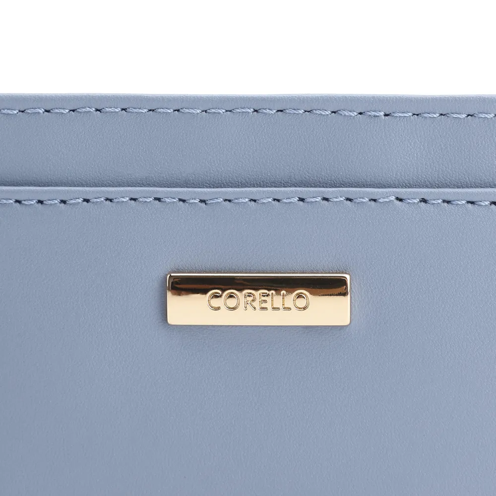 Porta Cartão Couro Azul - imagem 4