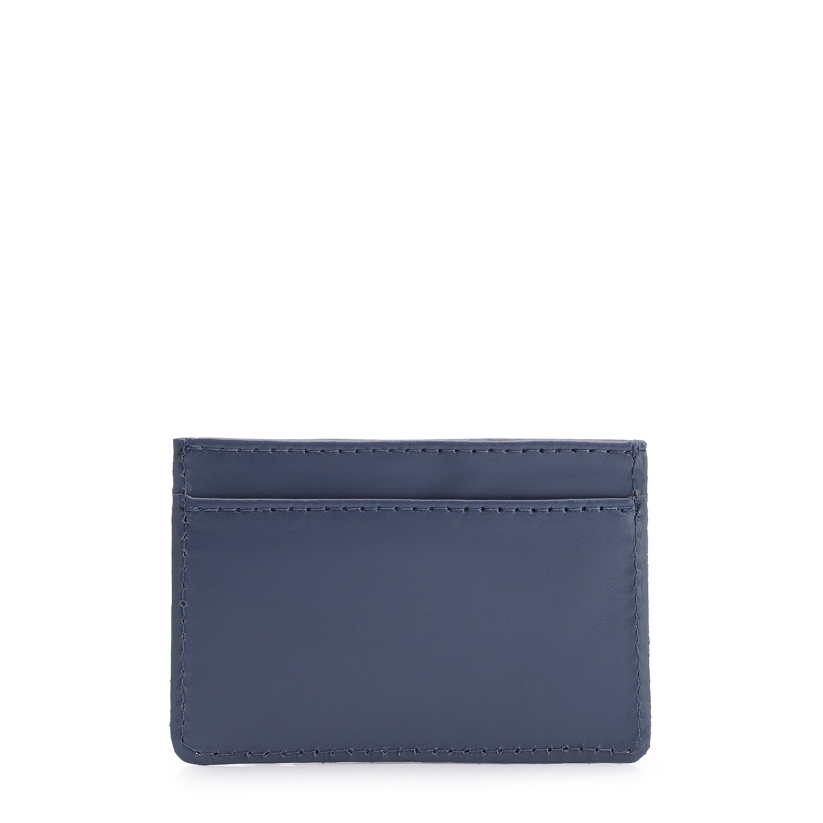 Porta Cartão Couro Azul