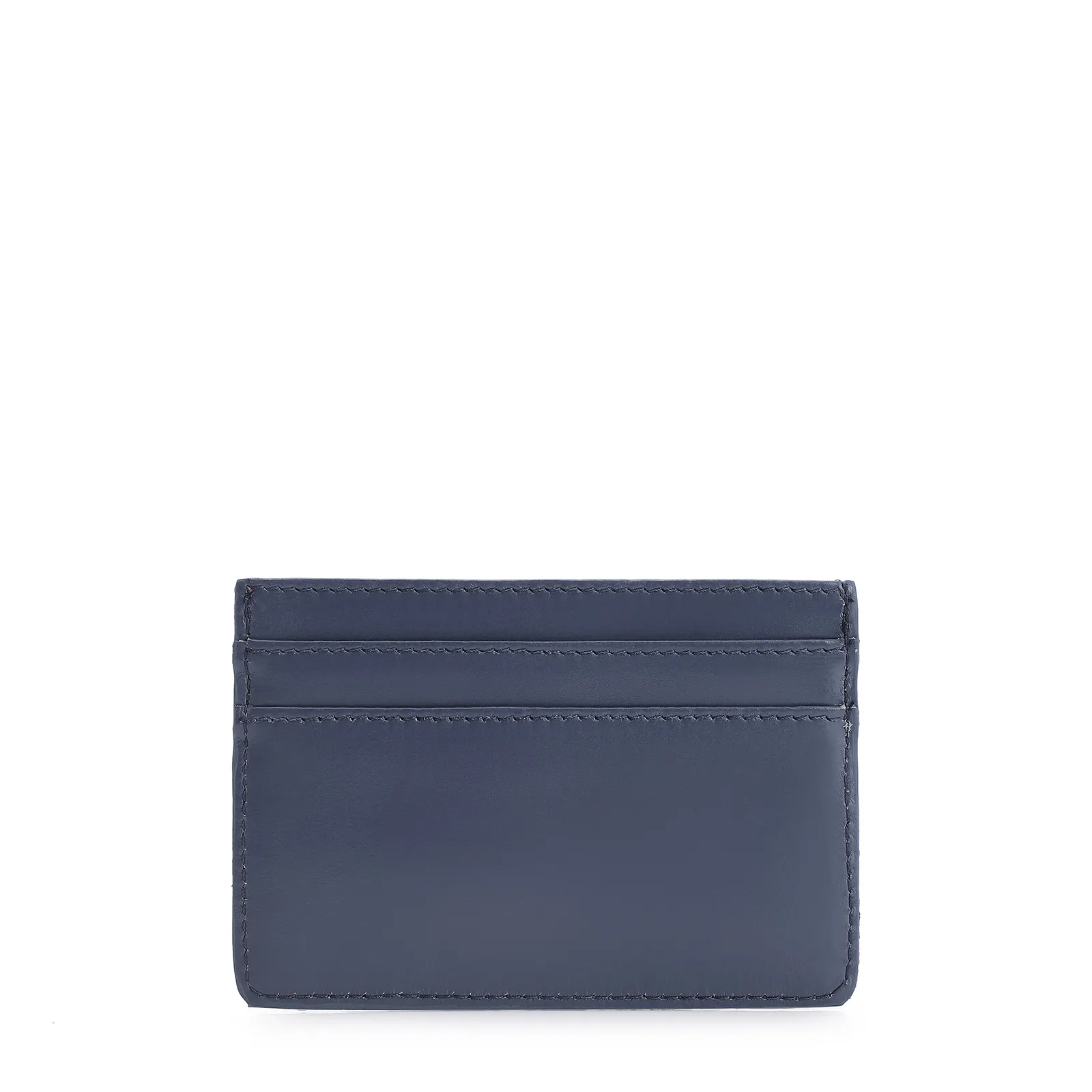 Porta Cartão Couro Azul