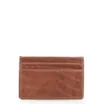 Porta Cartão Couro Croco Marrom - imagem 3