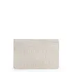 Porta Cartão Couro Croco Off White - imagem 3