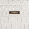 Porta Cartão Couro Croco Off White - imagem 4