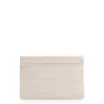 Porta Cartão Couro Croco Off White - imagem 3
