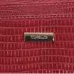 Porta Cartão Couro Lezard Vermelho - imagem 4