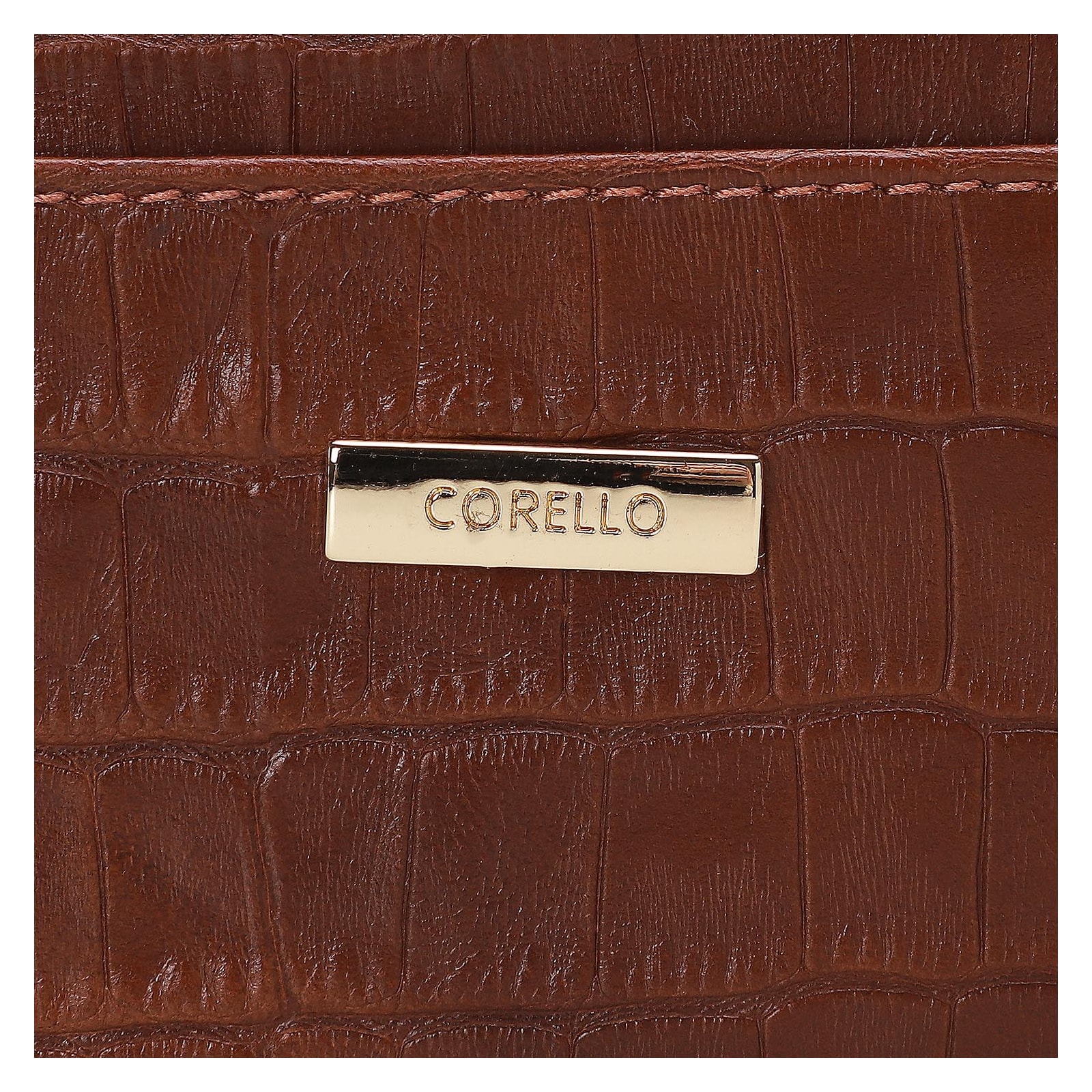Porta Cartão Couro Marrom Escuro