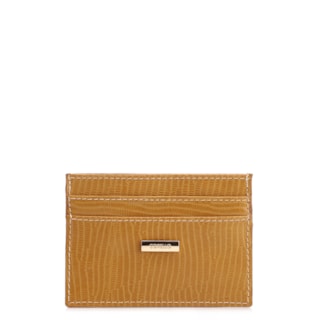 COURO NEW LEZARD AMARELO