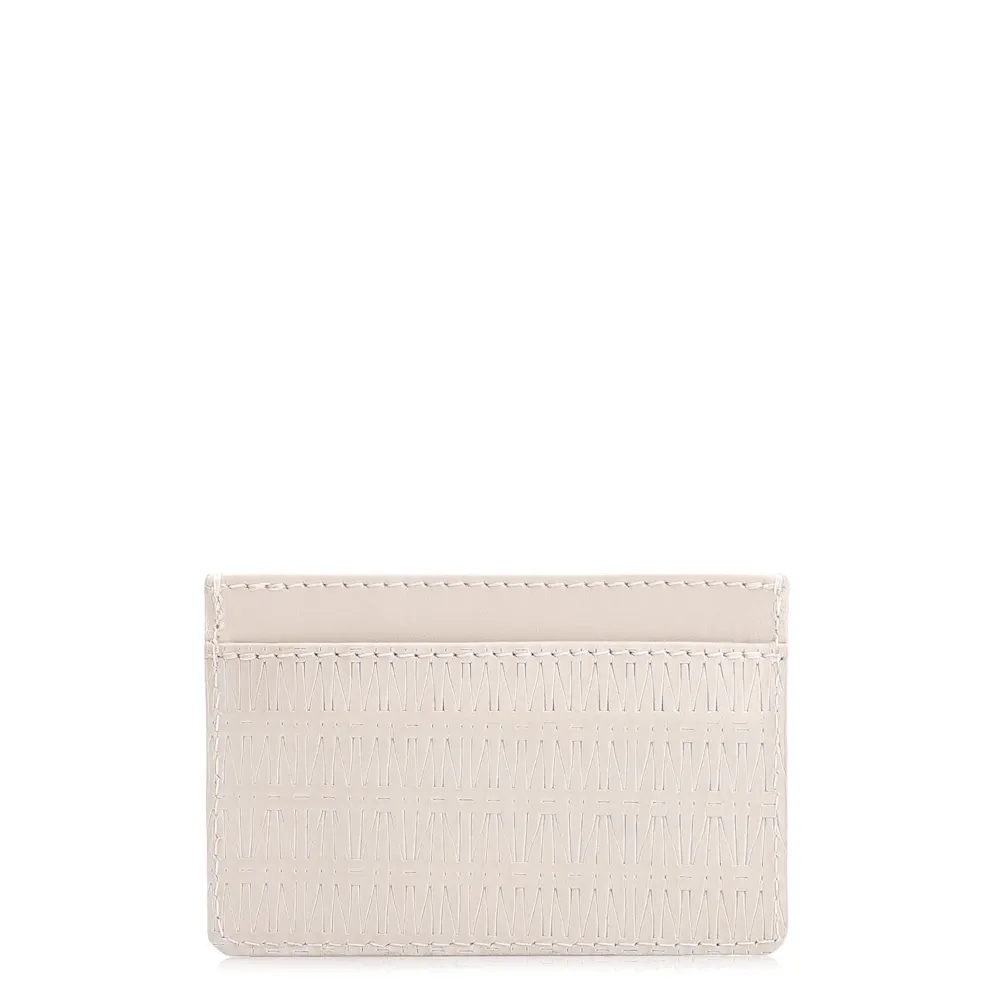 Porta Cartão Couro Off White - imagem 3