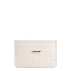 Porta Cartão Couro Off White - imagem 1