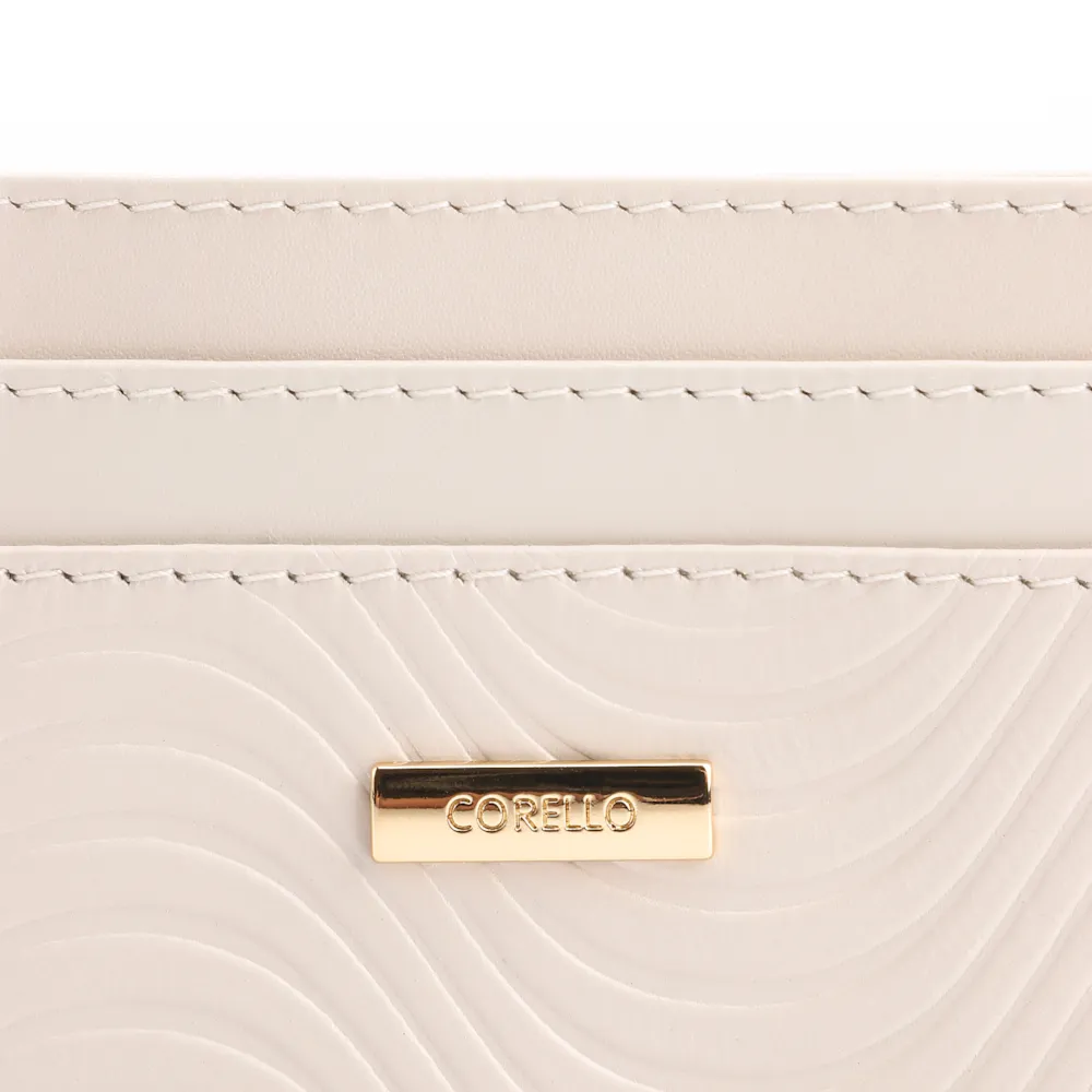 Porta Cartão Couro Onda Off White - imagem 4
