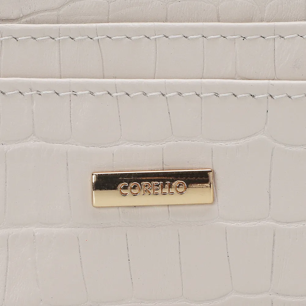 Porta Cartão Croco Off White - imagem 4