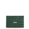 Porta Cartão Croco Verde - imagem 1