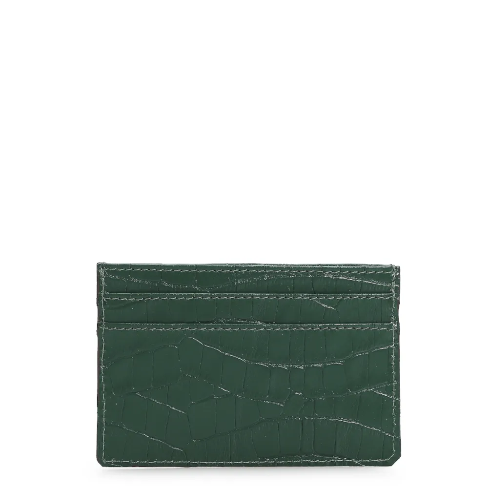Porta Cartão Croco Verde - imagem 3