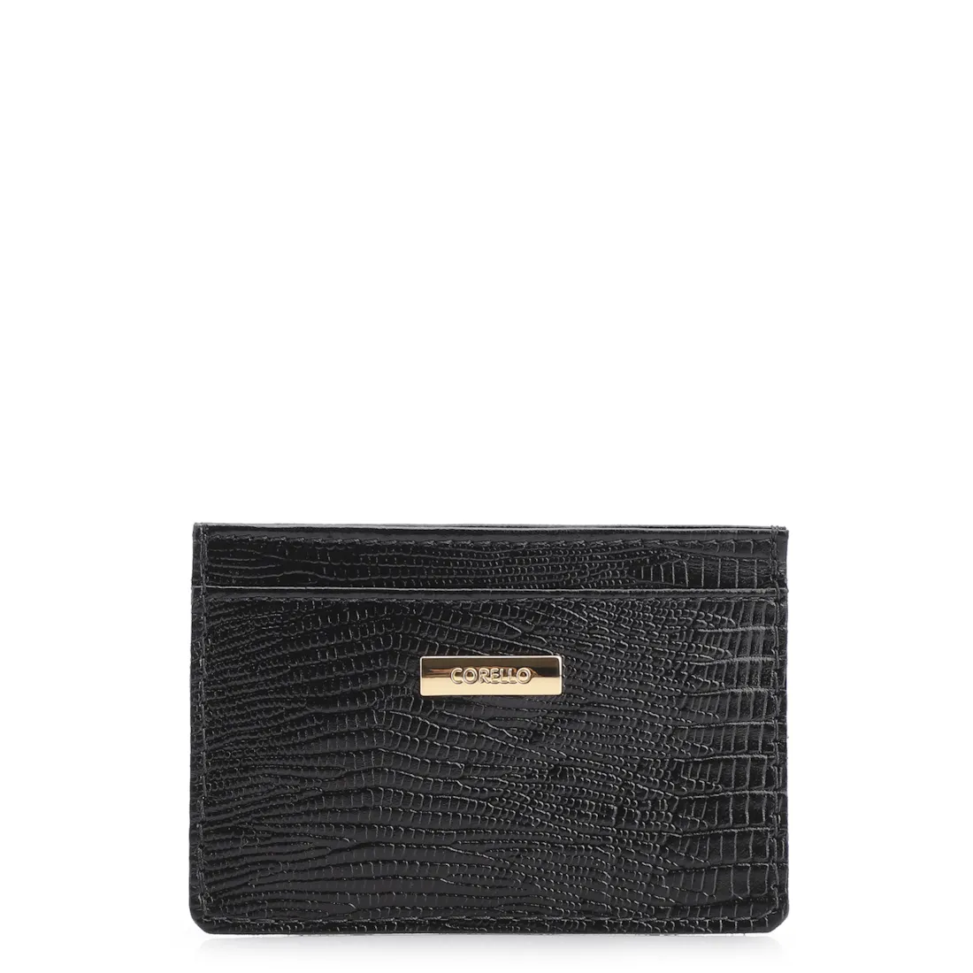 Porta Cartão Lezard Preto