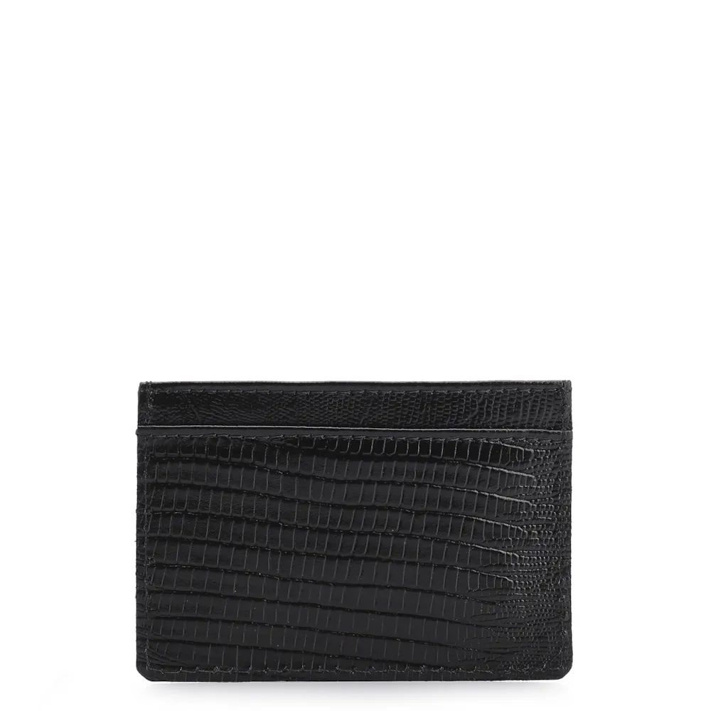Porta Cartão Lezard Preto - imagem 3
