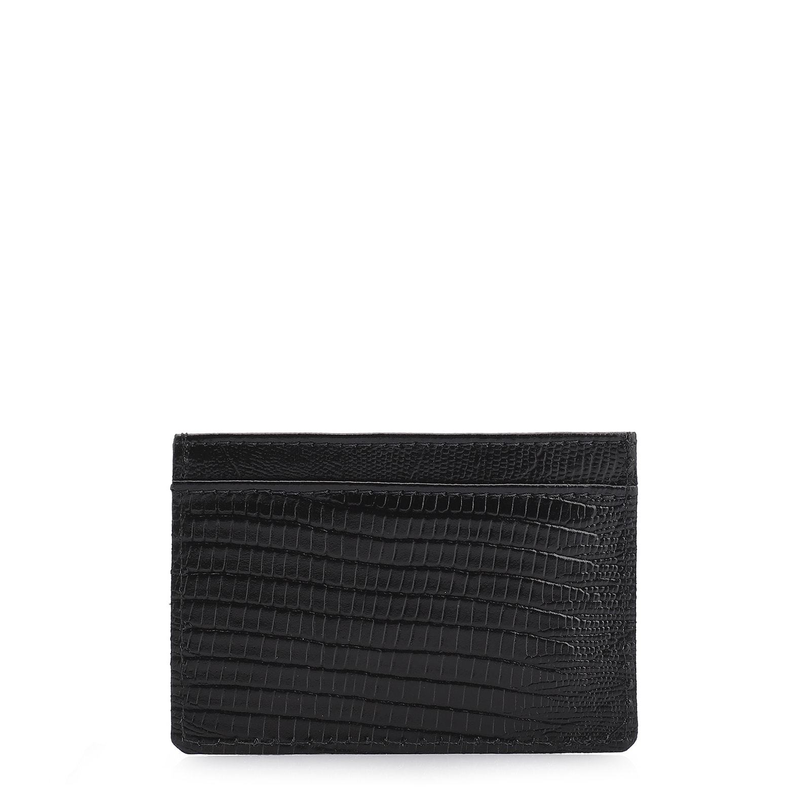 Porta Cartão Lezard Preto