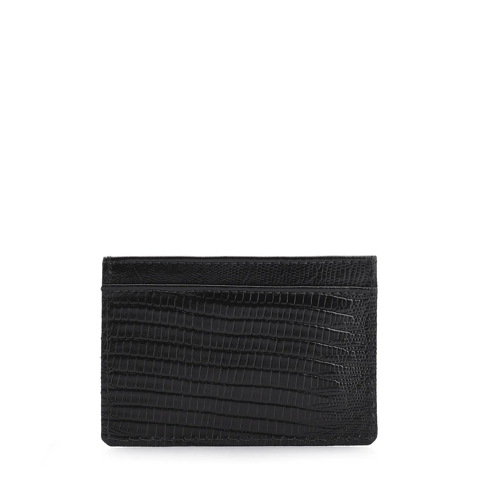 Porta Cartão Lezard Preto