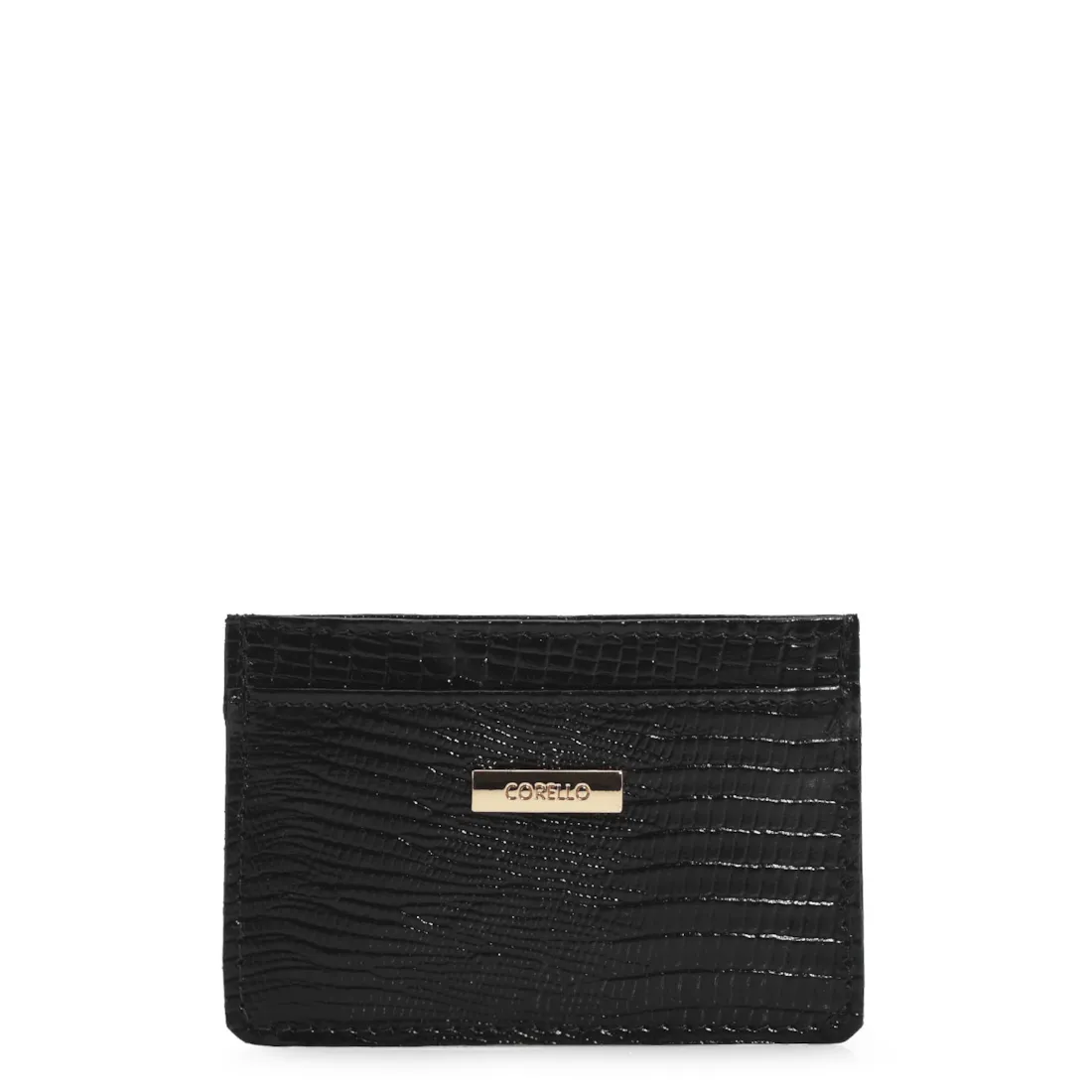 Porta Cartão Lezard Preto