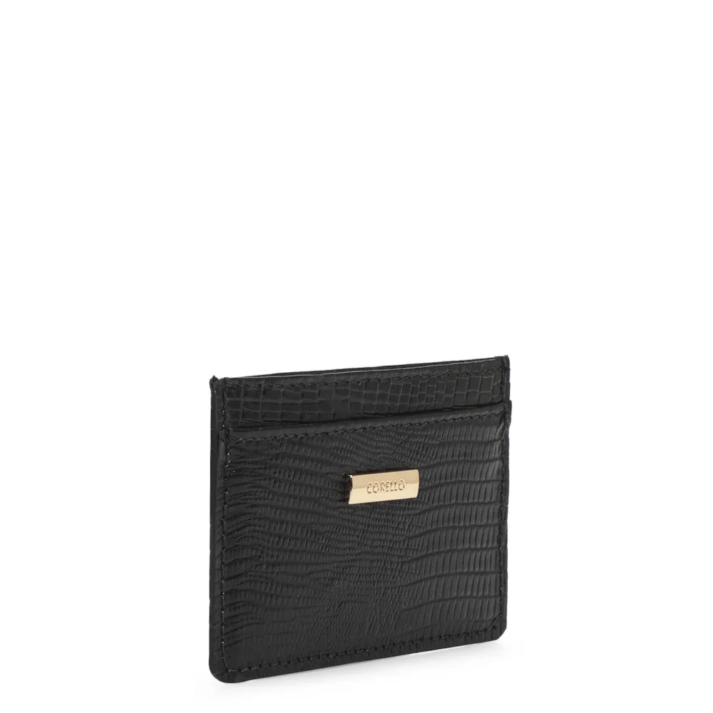 Porta Cartão Lezard Preto - imagem 2