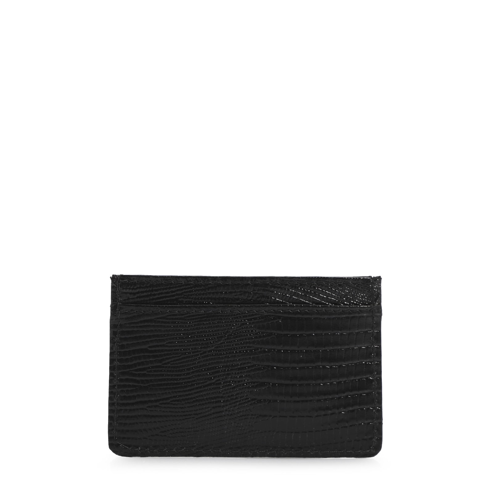 Porta Cartão Lezard Preto