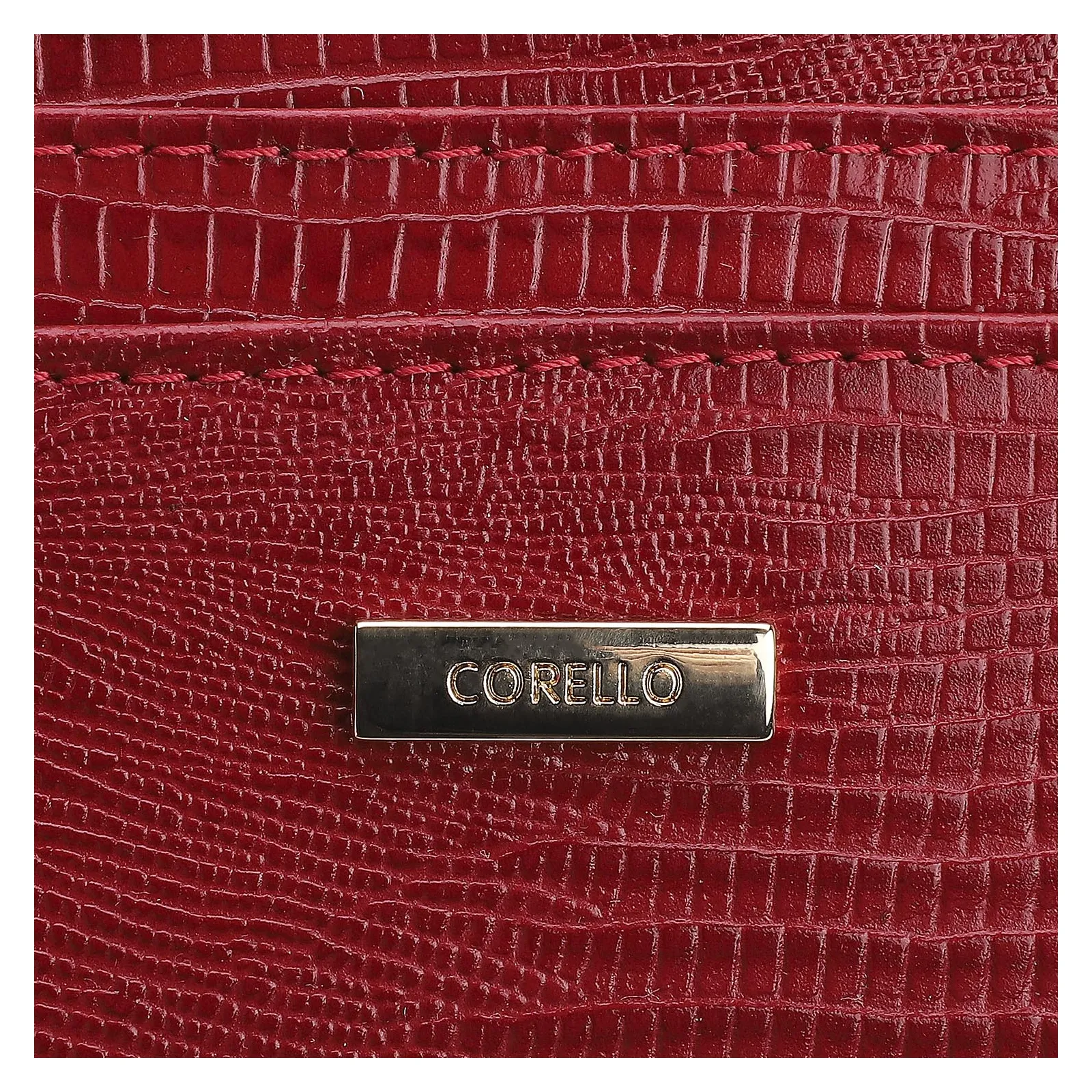 Porta Cartão Lezard Vermelho