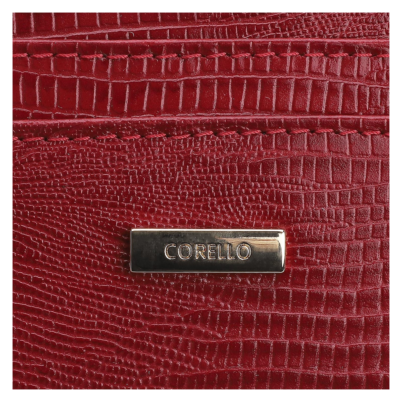 Porta Cartão Lezard Vermelho