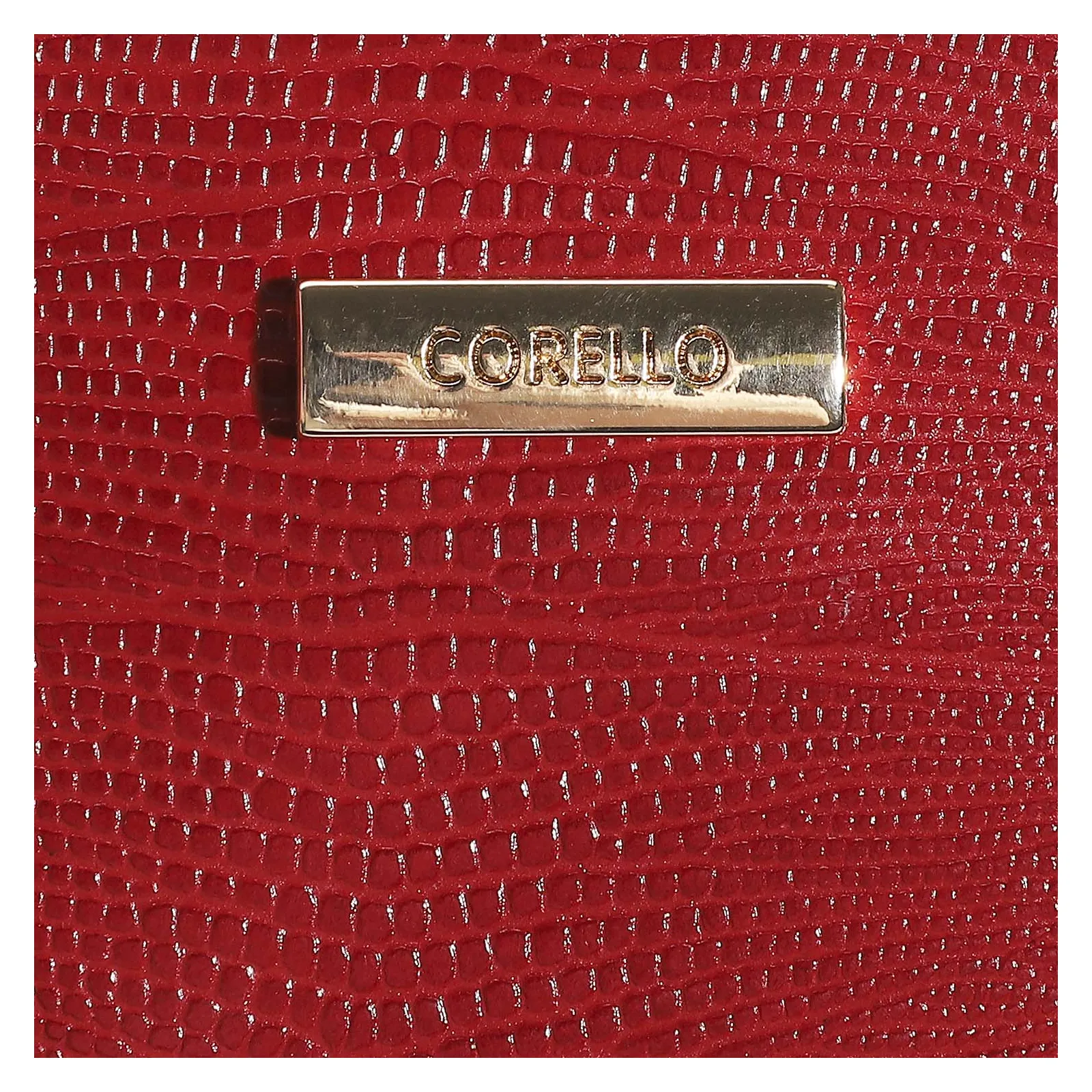 Porta Cartão Mini Lezard Vermelho