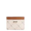 Porta Cartão Monograma Off White/Marrom - imagem 1