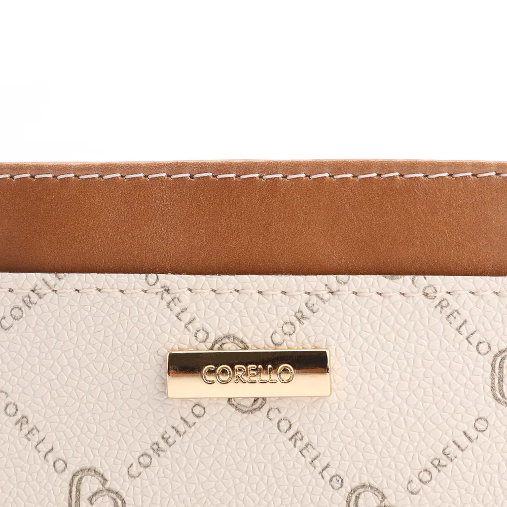 Porta Cartão Monograma Off White/Marrom - imagem 4