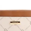 Porta Cartão Monograma Off White/Marrom - imagem 4