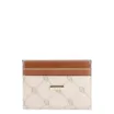 Porta Cartão Monograma Off White/Marrom - imagem 1
