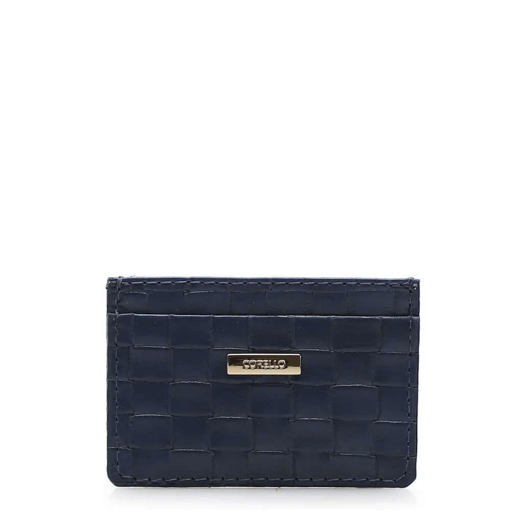 Porta Cartão Tresse Indigo