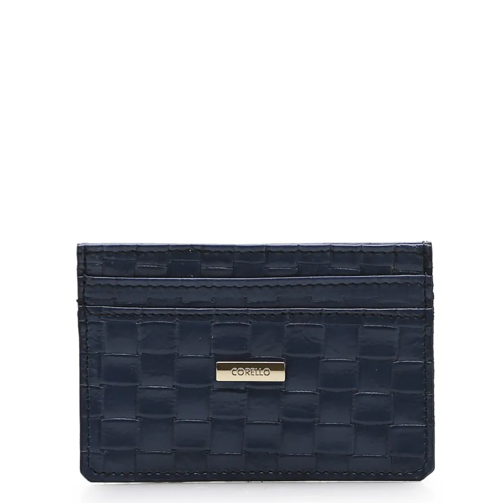 Porta Cartão Tresse Indigo