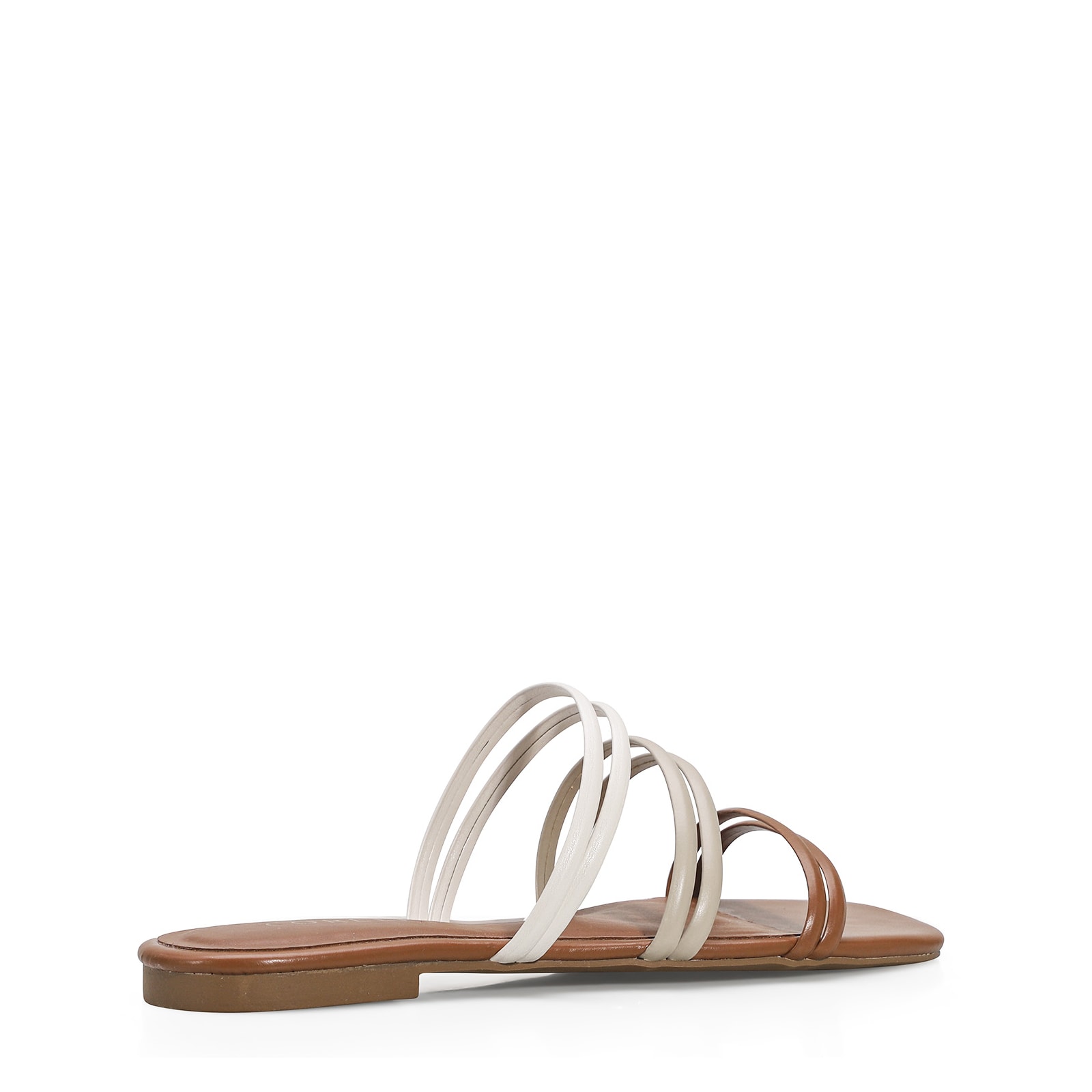 Rasteirinha Alt Caramelo/Off White