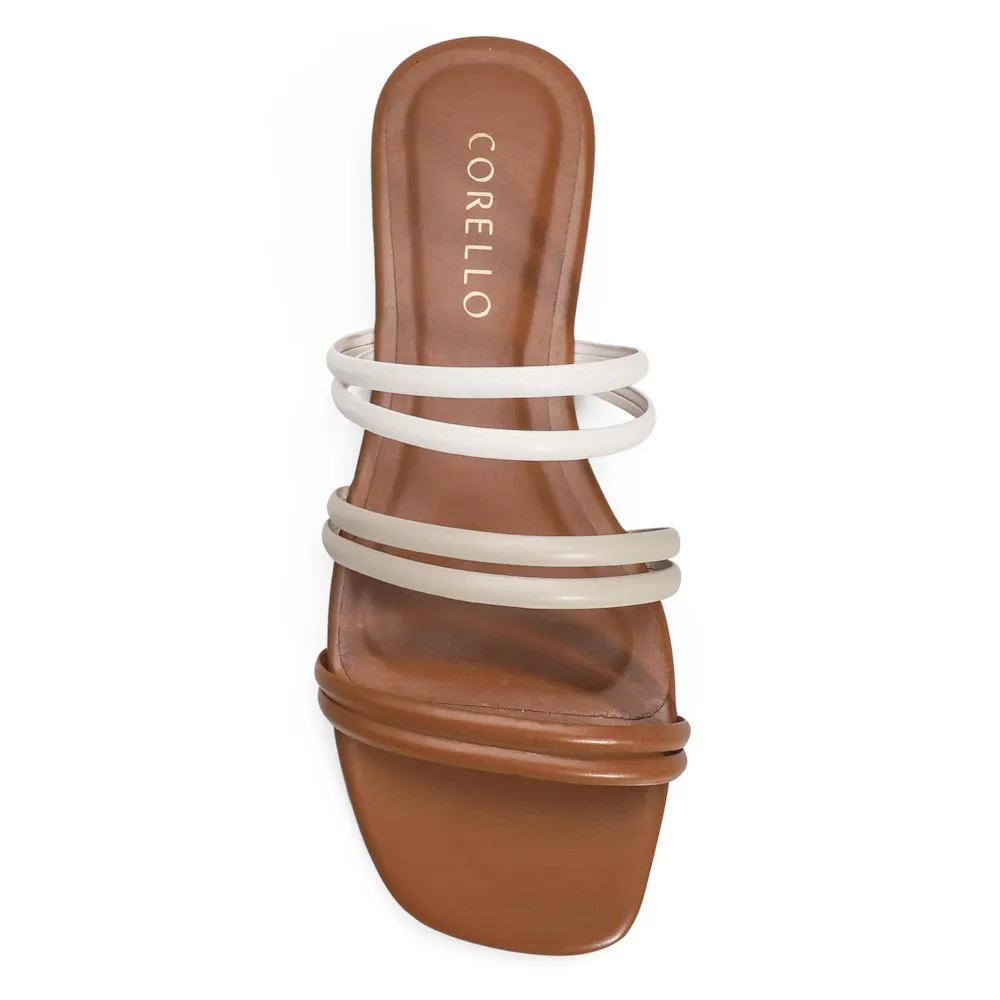 Rasteirinha Alt Caramelo/Off White - imagem 6