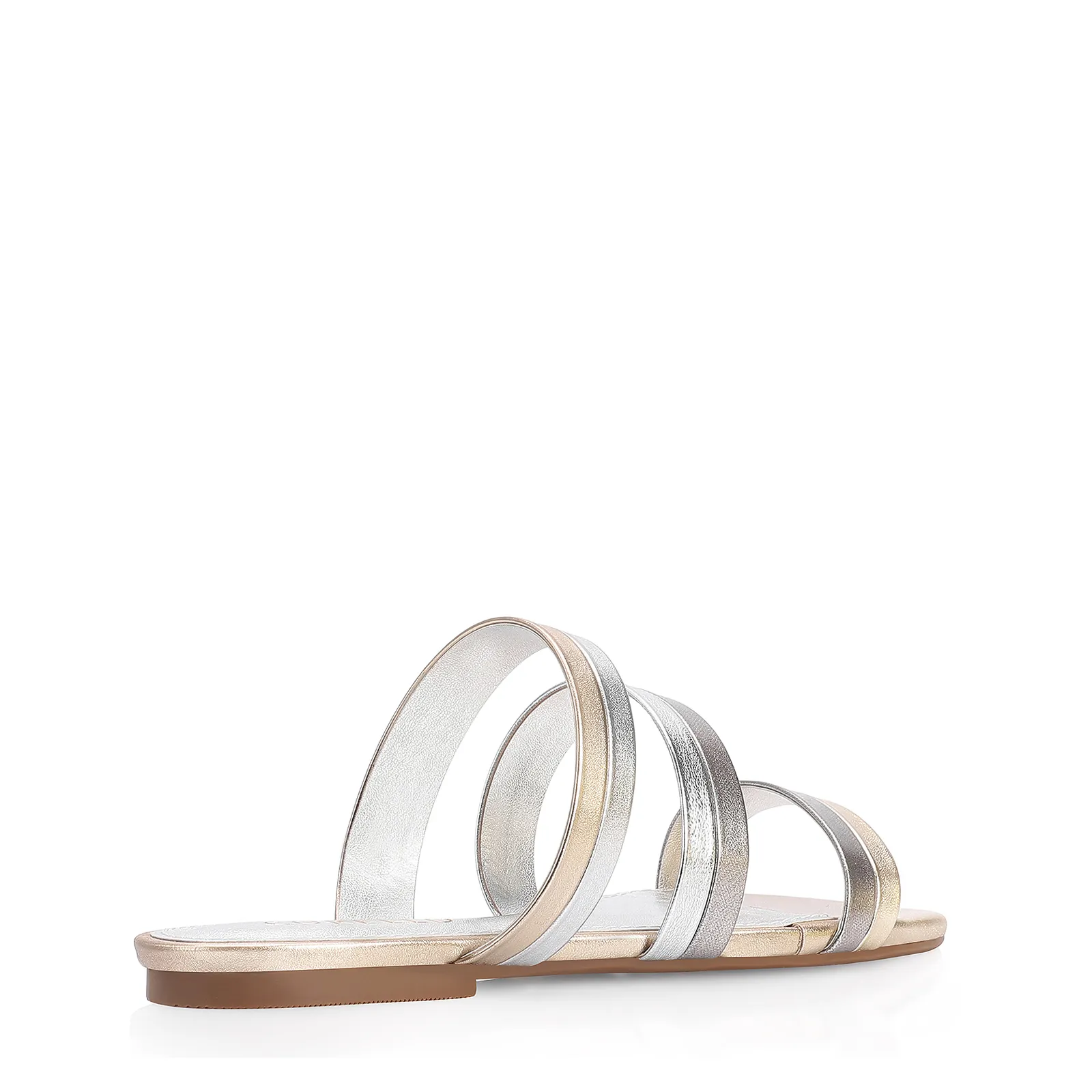 Rasteirinha Alt Dourado/Prata