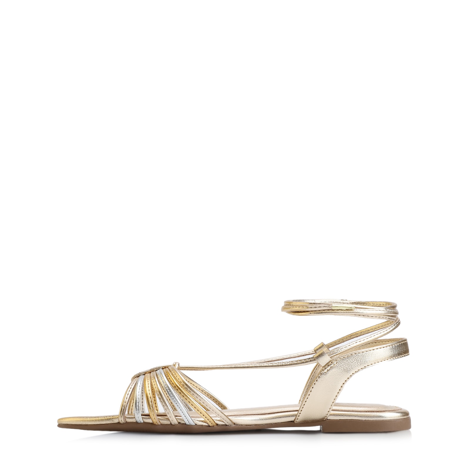 Rasteirinha Alt Dourado/Prata