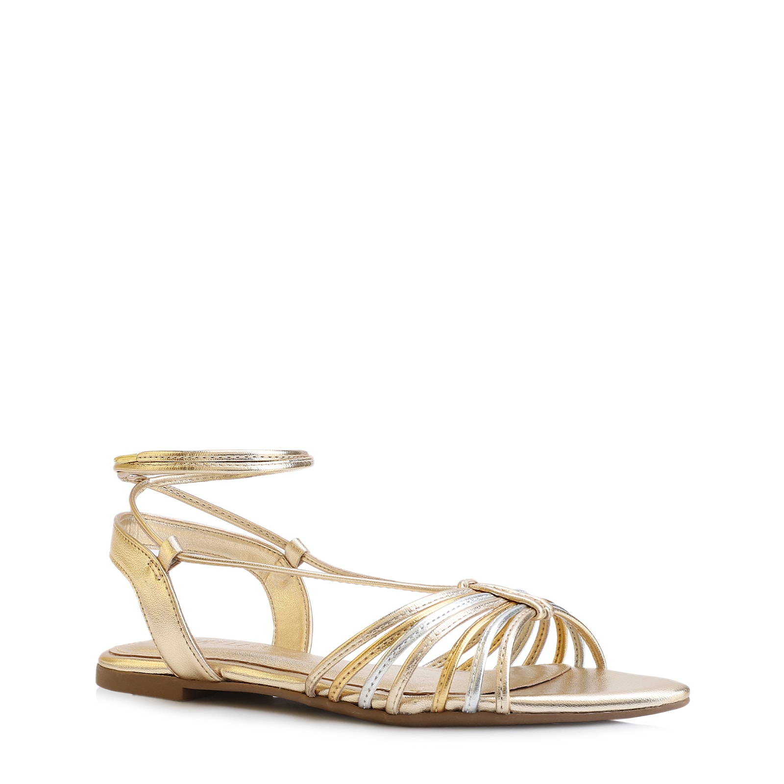 Rasteirinha Alt Dourado/Prata