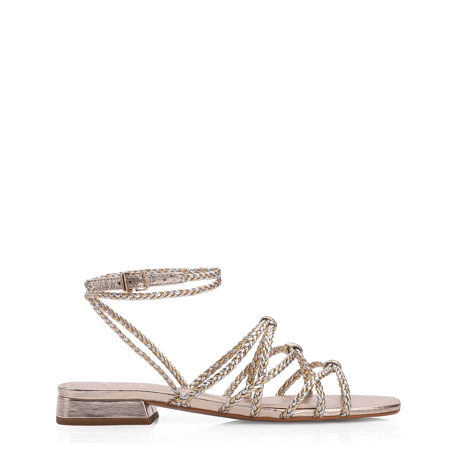 Rasteirinha Alt Dourado/Prata
