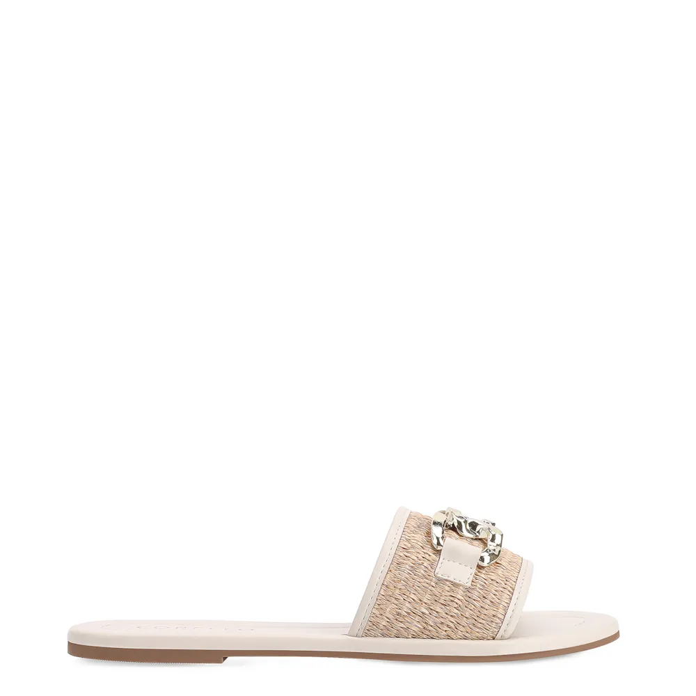 Rasteirinha Alt Off White/Ráfia - imagem 3