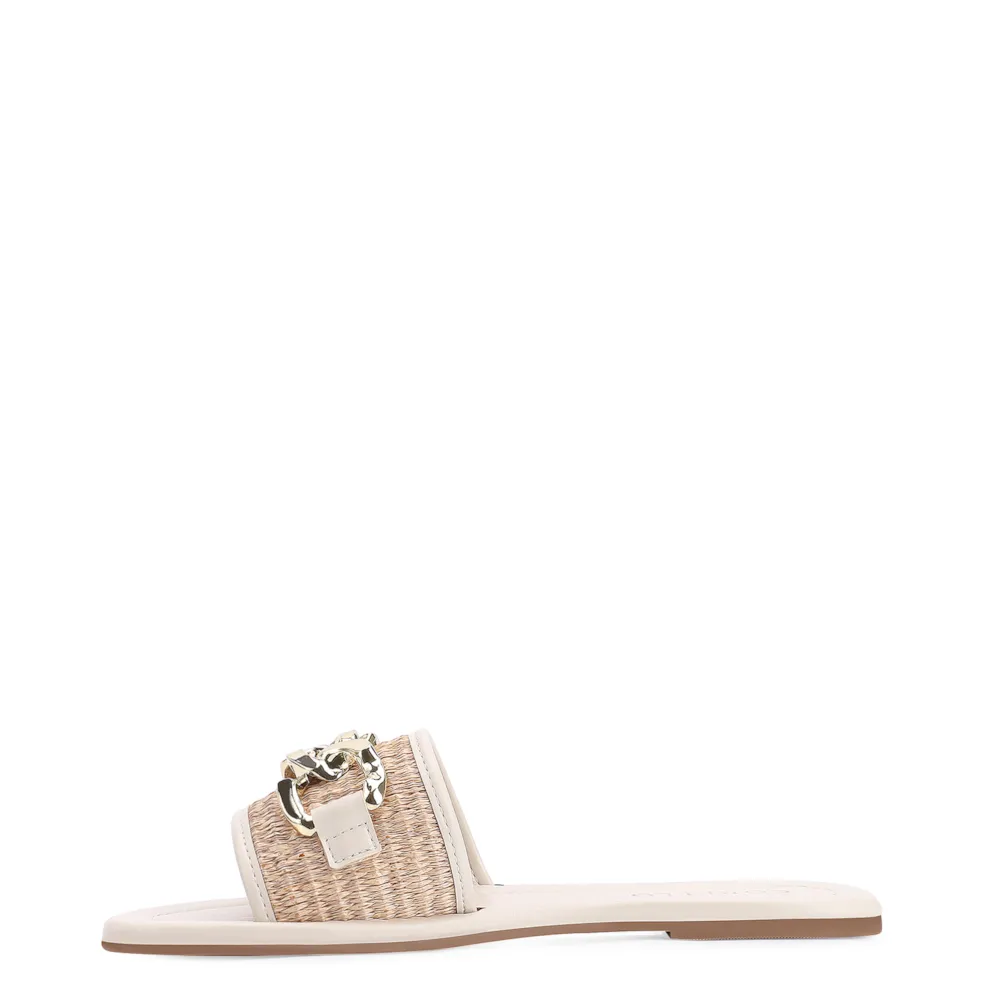 Rasteirinha Alt Off White/Ráfia - imagem 5