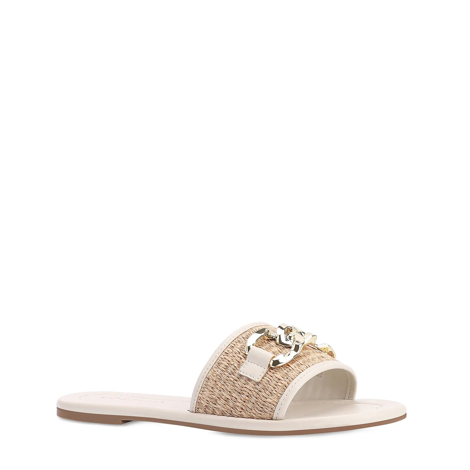 Rasteirinha Alt Off White/Ráfia
