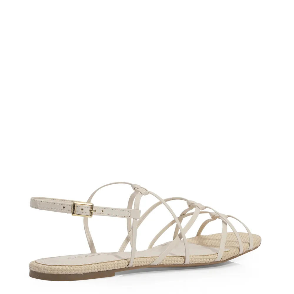 Rasteirinha Alt Off White/Ráfia - imagem 4