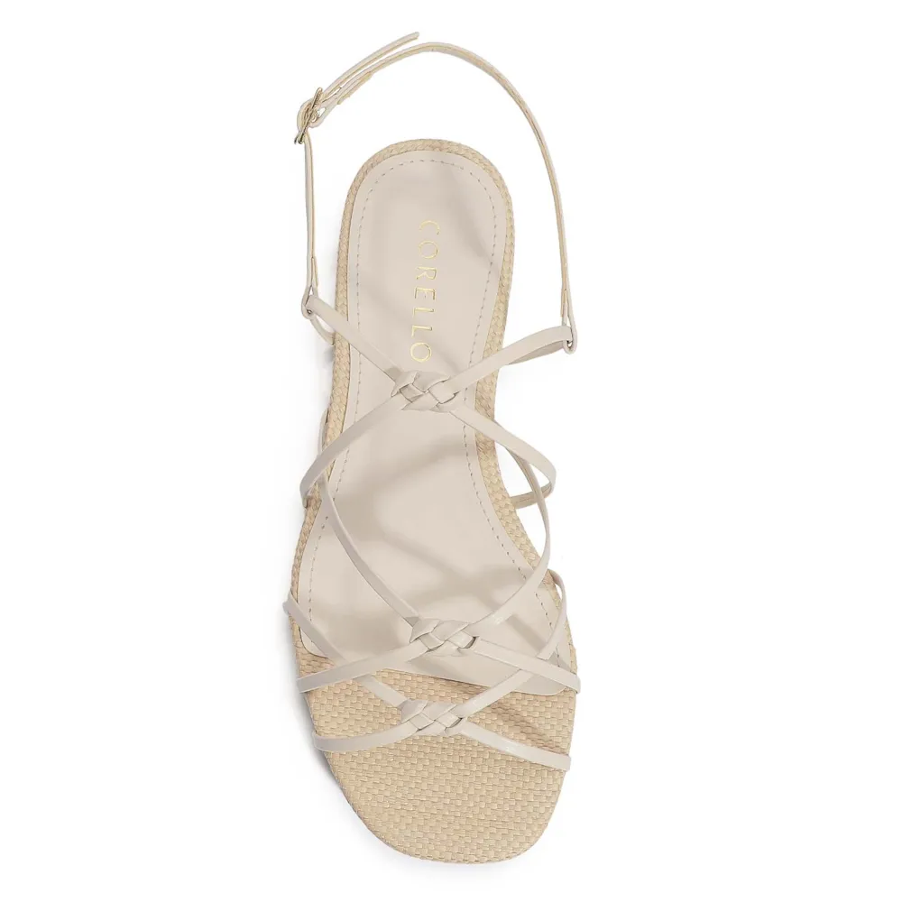 Rasteirinha Alt Off White/Ráfia - imagem 6