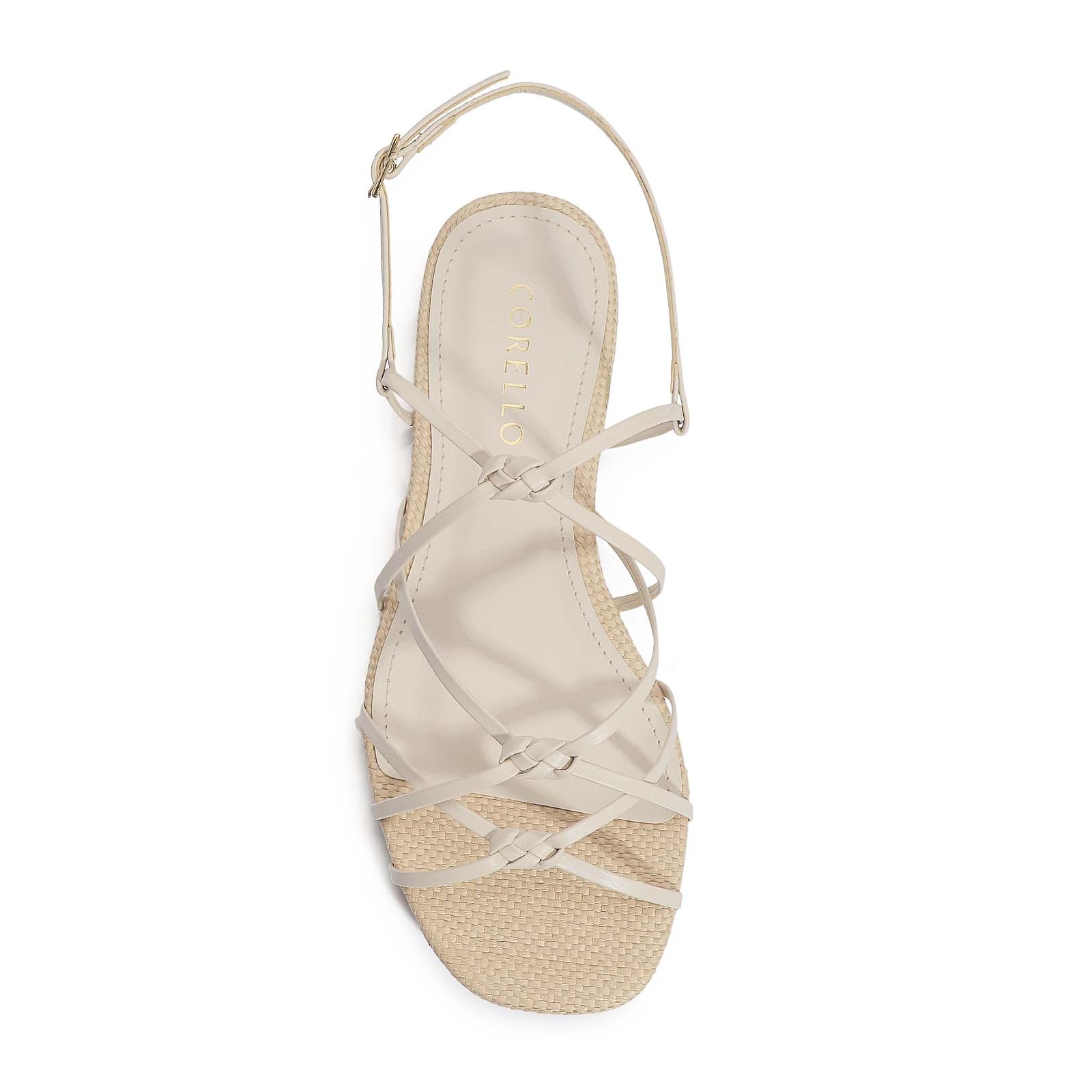 Rasteirinha Alt Off White/Ráfia