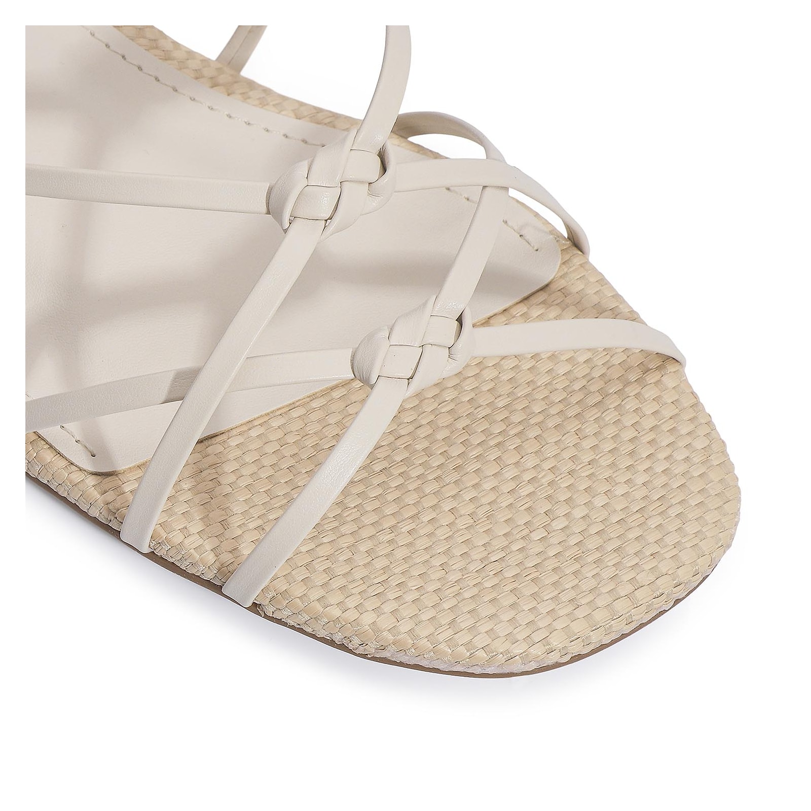 Rasteirinha Alt Off White/Ráfia